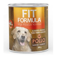 LATA FIT PERRO POLLO 280 GR