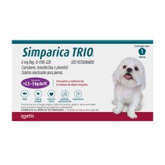 SIMPARICA TRIO 2.6- 5 KG