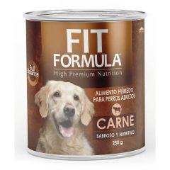 LATA FIT PERRO CARNE 280 GRS